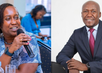 A Photo Collage Of Unga Group Plc Managing Director James Nyutu And New Non-Executive Director Kinya Kimotho. Photo/ Kimotho Linkedin/Unga Group.
