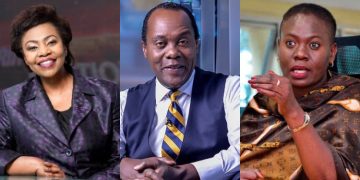 Former Ktn Journalists The Late Catherine Kasavuli, Jeff Koinange And Faridah Karoney.