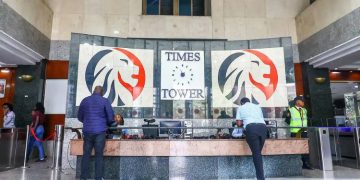 Clients Seek Services At Kra Headquarters In Nairobi.