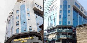 Kamukunji Gateway Mall In Nairobi City County. Photo/Pcs.