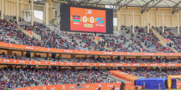 Football Fans During The Opening Match Between Kenya And Dr Congo. Photo/Pcs. Chan