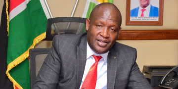 Kericho Governor Erick Mutai At His Office In Kericho In 2022 Photo/Erick Mutai