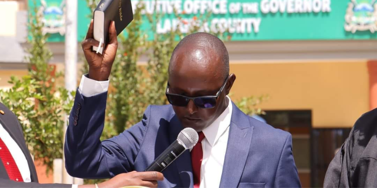 Laikipia County Announces 254 Job Opportunities: How To Apply Laikipia County Public Service Board Secretary And Ceo Josephat Lekamario. Photo/Laikipia County.