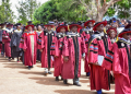 Procession Of Laikipia University Graduation Ceremony. Photo/ Cs Julius Ogamba