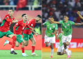 Morocco (Team) And Madagascar (Right) Celebrating Their Semi-Finals Win. Photo/ Caf