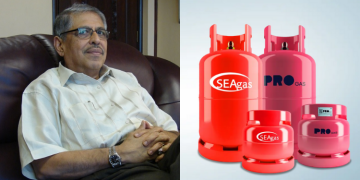 A Photo Collage Of Billionaire Muhammed Jaffer And Pro Gas And Sea Gas. Photo/Proto Energy Ltd .