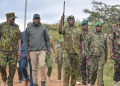 Cs Kipchumba Murkomen Accompanied By Inspector General Of Police Douglas Kanja, Dig Eliud Lagat, Senior Commanders, Rift Valley Regional Commissioner And Top Security Officials From Samburu, Laikipia, Marsabit, Meru And Isiolo Counties In 2025 Photo/Ministry Of Interior