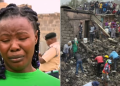 Mother Of 12-Year-Old Daughter Who Died After Plane Crash In Mwihoko. Photo/ Screen Grab