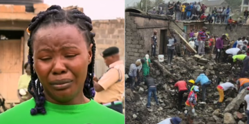 Mother Of 12-Year-Old Daughter Who Died After Plane Crash In Mwihoko. Photo/ Screen Grab