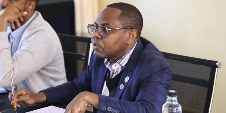 Details Of Mps New Proposal On Cdf Managers Countrywide Mwingi Central Mp Dr. Gideon Mulyungi During The Decentralized Funds Accounts Committee Meeting In Kisii On August 26, 2025. Photo/Parliament. Ng-Cdf