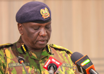 Police Ig Douglas Kanja During A Past Event. Photo/Nps.