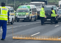 Road Safety Compliance Checks At Luqman Along The Nairobi-Mombasa Highway. Photo/Ntsa