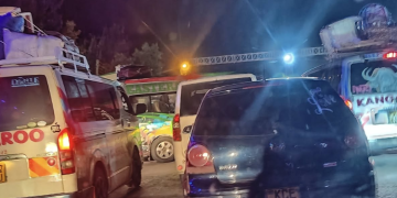 Motorists Stuck In Overnight Gridlock On Nairobi-Nakuru Highway