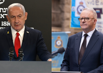 A Photo Collage Of Israel Prime Minister And The Prime Minister Of Australia, Anthony Albanese. Photo/Prime Minister Of Israel.