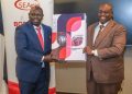 Epra Director-General Daniel Kiptoo (Left) With Proto Energy Ceo Joel Kamau (Right) During The Launch Of The Company’s 2025 Sustainability Report In Nairobi.