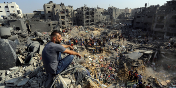 The Israeli Defence Forces Already Control About 75% Of Gaza, Leaving Hundreds Of Thousands Of Palestinians Homeless After Their Homes Have Been Bombed. Photo/Cnn.