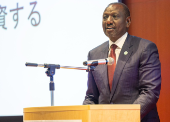 President William Ruto Addressing A Kenya Investment Forum In Yokohama City, Japan On August 20, 2025. Photo/Pcs.