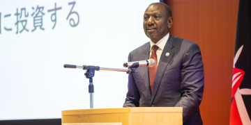 President William Ruto Addressing A Kenya Investment Forum In Yokohama City, Japan On August 20, 2025. Photo/Pcs.
