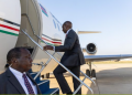 President William Samoei Ruto Boarding To Burundi To Attend The 23Rd Comesa Summit On October 31, 2024. Photo/Pcs.