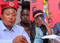 A Photo Collage Of Nup Supporter, Marinos Alexandro And Other Party Members During A Past Press Conference. Photo/Nup. Bobi Wine
