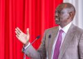 President William Ruto During A Meeting With Officials At State House.