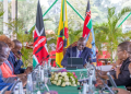 President William Ruto Chairing A Cabinet Meeting On July 29, 2025. Photo/Pcs.