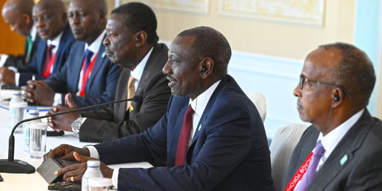 Kenya Secures Grant And Loan Deal From Japan After Ruto’s Visit President William Ruto And Kenyan Officials Meeting Japan Officials. Photo/ Pcs
