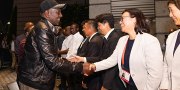 President William Ruto Arriving In Yokohama City, Japan, For The Tokyo International Conference On African Development (Ticad 9) On August 19, 2025. Photo/Pcs.