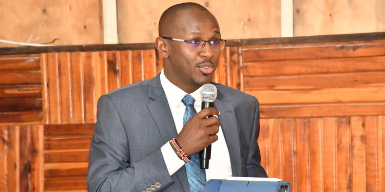 Oparanya Explains Why 2 Saccos Are Collapsing Sasra Ceo Peter Njuguna Addressing Participants At The Workshop On Shared Futures On April 7, 2025. Photo/Sasra. Oparanya