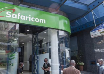 A Safaricom Plc Store In Central Nairobi, Kenya. Photo/ Patrick Meinhardt/Bloomberg.