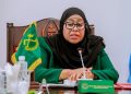 Tanzanian President Samia Suluhu.