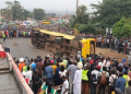 A Bus Ferrying Mourners That Overturned At Coptic Roundabout On August 8, 2025, Killing More Than 20 People.