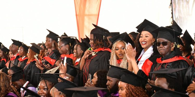 Strathmore University Graduates. Photo/ Starthmore University