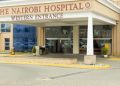 The Nairobi Hospital Entrance. Photo/The Nairobi Hospital