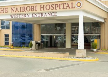 The Nairobi Hospital Entrance. Photo/The Nairobi Hospital