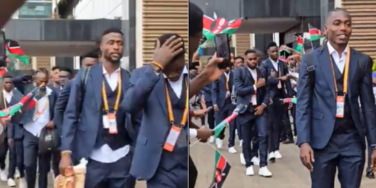 Stars Touch Down At Kasarani Ahead Of Quarter-Final Match
