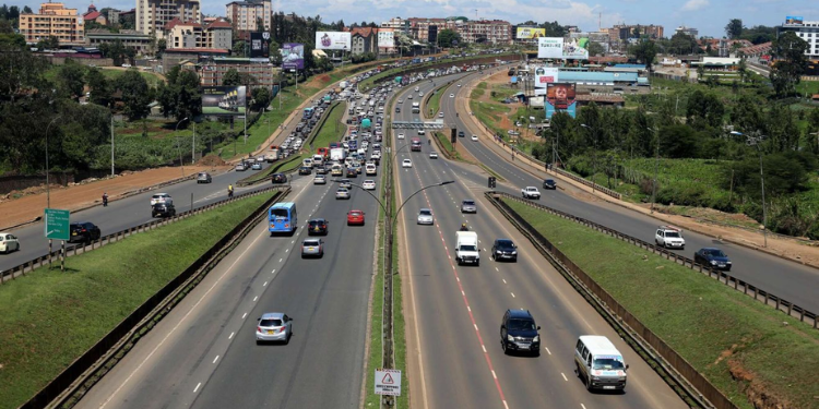 An Overview Of The Thika Superhighway. Photo/Ntv