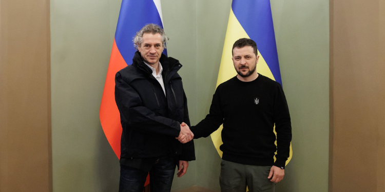 Ukraine Re-Announces New Alliance To Strengthen Military Capabilities Ukraine’s Pm Affirms Vigorous Operations With Slovenia