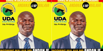 Enock Andanje, A Uda Candidate In The Upcoming Malava By-Election, Has Died After Collapsing