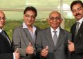 Billionaire Bhimji Depar Shah (Second From Right) And His Associates.