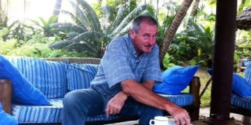 The Late Tycoon Harry Veevers At Whitesands Along Kenya'S Coast.