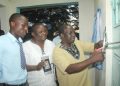 Siaya County Assembly Clerk Felix Olwero (Centre) With Seme Mp James Nyikal At A Past Function.