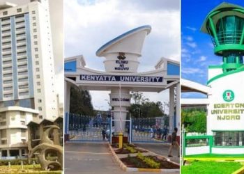 A Collage Of Some Of Kenya'S Universities. Photo/Courtesy