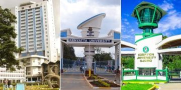 A Collage Of Some Of Kenya'S Universities. Photo/Courtesy