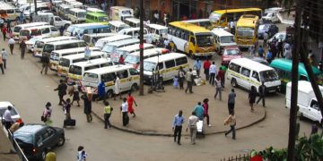 Matatus In Nairobi Cbd. Photo/Nation