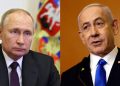 Russian President Vladimir Putin And Israeli Prime Minister Benjamin Netanyahu.