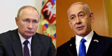 Russian President Vladimir Putin And Israeli Prime Minister Benjamin Netanyahu.
