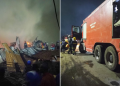 Fire Outbreak At Mashimoni Area In Kibera