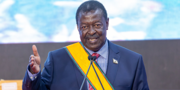 A Photo Of Prime Cabinet Secretary Musalia Mudavadi During Katiba Day Celebrations On August 27, 2025 Photo/ Pcs