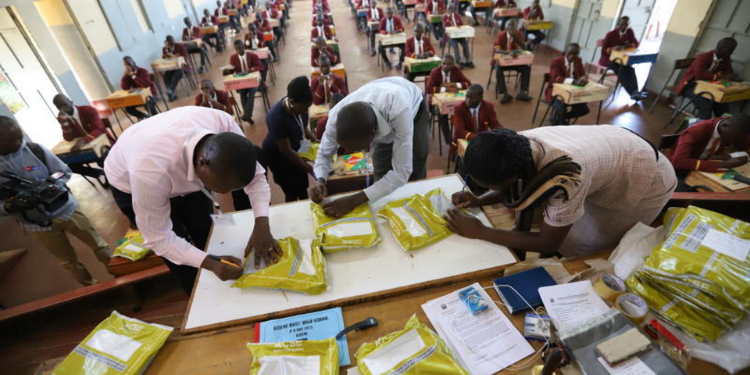 How To Register A Candidate For Kcse Exams A Photo Of Candidates Sitting For The Kcse Examinations Photo/Flashnews